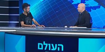 אורי משגב מתראיין באולפן כאן 11