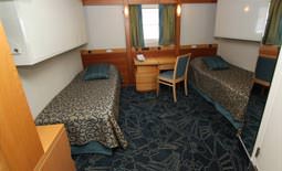 Ocean Endeavour - חדר זוגי בסיפון העליון | Ocean Endeavour