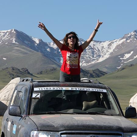 מלכת המדבר לקירגיזסטן